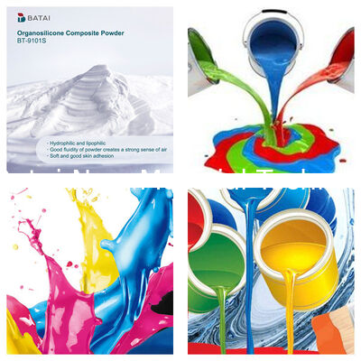 หมึกสูตรน้ำ ส่วนผสม Hydrophilic Silicone Powder ความถ่วงจำเพาะที่แท้จริง 1.10 Surface Modifiers