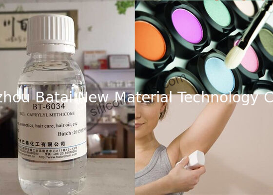 Make Up Clear Caprylyl silicone Fluid Oil 0.84 Specific Gravity CAS เลขที่ 17955-88-3