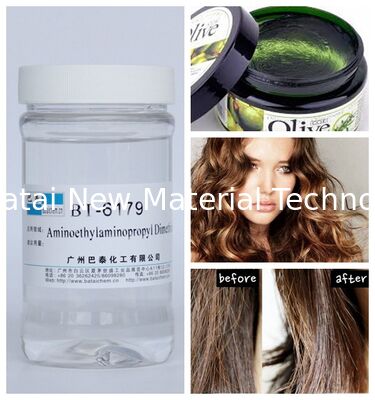 การดูแลส่วนบุคคล Cationic Amodimethicone Emulsion ความต้านทานต่อการเกิดสีเหลืองต่ำ