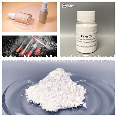 ผงสีขาวทึบ Trimethylsiloxysilicate Film Formers สำหรับผมผิวรู้สึก