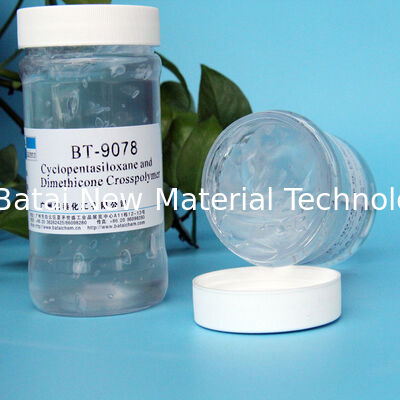BT-9078 ซิลิโคนอีลาสโตเมอร์เป็นวัตถุดิบเครื่องสำอางใช้สำหรับดูแลผิวผลิตภัณฑ์ป้องกันแสงแดด