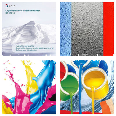 หมึกสูตรน้ำ ส่วนผสม Hydrophilic Silicone Powder ความถ่วงจำเพาะที่แท้จริง 1.10 Surface Modifiers