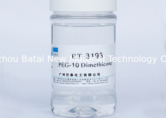 น้ำมันซิลิโคน Polydimethylsiloxane ที่ละลายน้ำได้ดัดแปลง 1.40 ดัชนีหักเห BT-3193