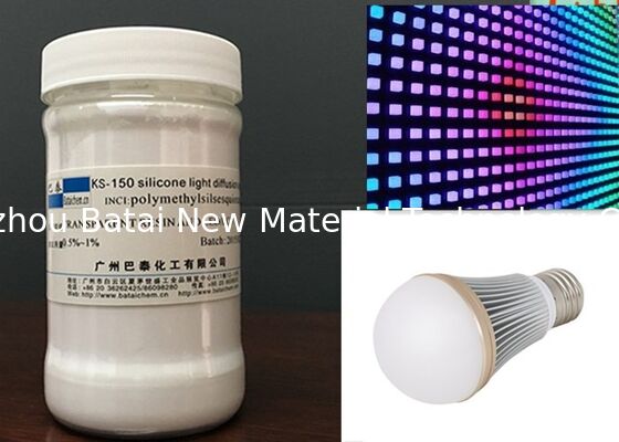 1.5 ไมโครมิเตอร์ silicone Light Diffusing Agent / Polymethylsilsesquioxane สำหรับ LCD KS-150