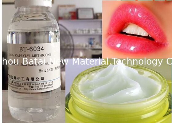 ผลิตภัณฑ์ดูแลเส้นผม Caprylyl Methicone silicone Fluid ไม่มีสี 0.84 ความถ่วงจำเพาะ