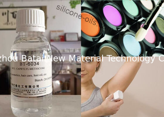 น้ำมันซิลิโคน Caprylyl Methicone / Octyl ให้ความรู้สึกแห้งกร้านเรียบเนียนน้อยลง