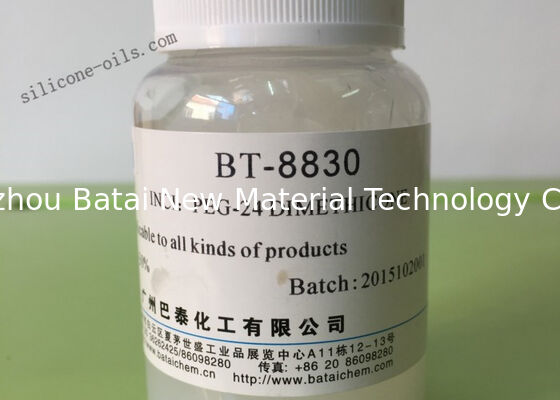 เมทิลอีเธอร์ไดเมทิลไซเลนแว็กซ์กระจายน้ำ BT-8830 ปรับความหนืดได้