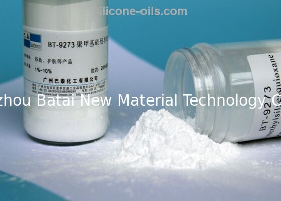 BT-9273 ผลิตภัณฑ์ดูแลเครื่องสำอาง Polymethylsilsesquioxane Powder ความบริสุทธิ์ 99.9%