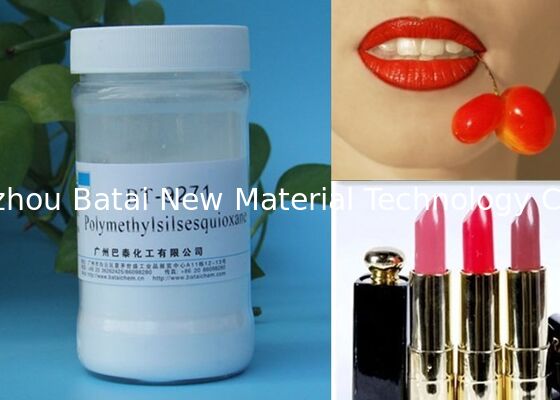 ผงซิลิโคนสีขาวทรงกลมครอสลิงค์การกระจายตัวของเม็ดสีที่ยอดเยี่ยม