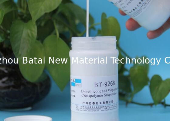 6.5 PH Value Elastomer silicone Suspension Emulsion ส่วนประกอบที่มีประสิทธิภาพ 99.90%