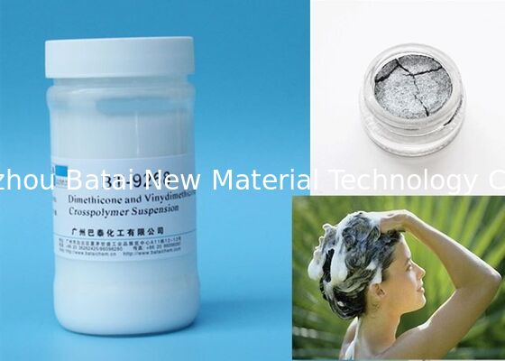 6.5 PH Value Elastomer silicone Suspension Emulsion ส่วนประกอบที่มีประสิทธิภาพ 99.90%