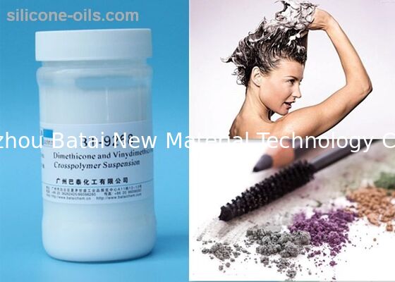 ผลิตภัณฑ์ดูแลเส้นผม silicone Elastomer Suspension / Siloxane Emulsion 60% Solid Content