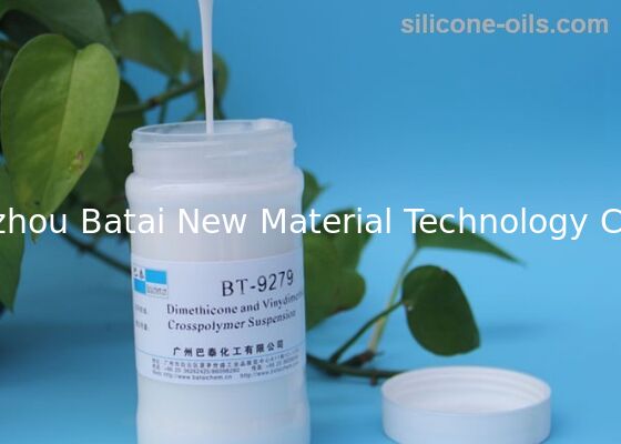 Nonionic Microspheres silicone Elastomer Suspension สำหรับผลิตภัณฑ์แต่งหน้าและการดูแลส่วนบุคคล prBT-9279