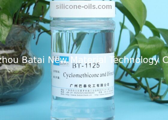 BT-1125 Pensonal Care น้ำมันซิลิโคนความหนืดสูง 15% Silica Gel TDS SGS