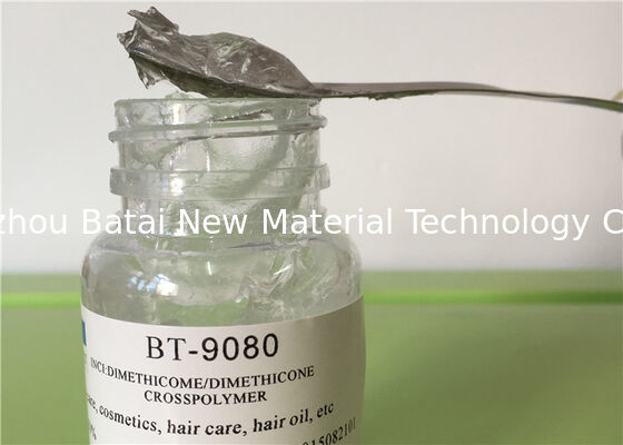 BT-9080 ซิลิโคน Dimethyl Siloxane Crosslinking Polymer Blend Strong Powder Sense