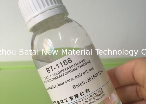 น้ำมันเครื่องสำอางซิลิโคนใสไม่มีสีอายุการเก็บรักษา 2 ปี CAS NO.63148-62-9
