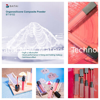 ผงยางซิลิโคน 12 ไมครอน Vinyl Dimethicone Methicone Silsesquioxane Crosspolymer ในการดูแลผิว