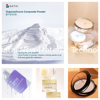 Hydro เครื่องสำอางซิลิโคนผง Vinyl Dimethicone Methicone Silsesquioxane Crosspolymer