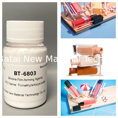 ISO 9001 BT-6803 Trimethylsiloxysilicate สำหรับอายไลเนอร์กันน้ำ Baby Creams