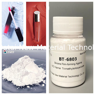 ISO 9001 BT-6803 Trimethylsiloxysilicate สำหรับอายไลเนอร์กันน้ำ Baby Creams