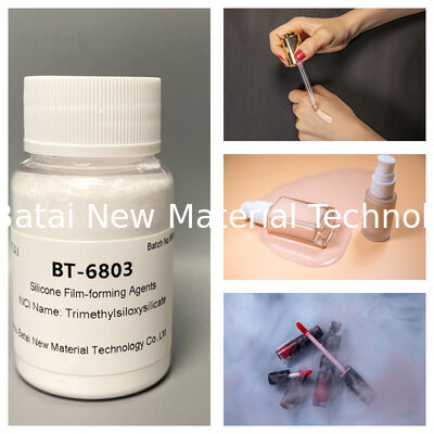 ผงสีขาวทึบ Trimethylsiloxysilicate Film Formers สำหรับผมผิวรู้สึก
