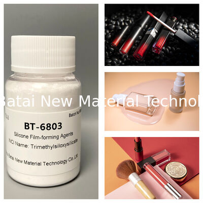 ผงสีขาวทึบ Trimethylsiloxysilicate Film Formers สำหรับผมผิวรู้สึก