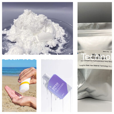 BT-A+ Sunscreen Agent DHHB ตัวดูดซับรังสี UVA ที่ละลายในน้ำมันในครีมกันแดดที่มีการปกป้องสูง