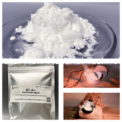 BT-A+ Chemical Sunscreen Agent UVA Protection ความคงตัวต่อแสงสูงในแป้งฝุ่น