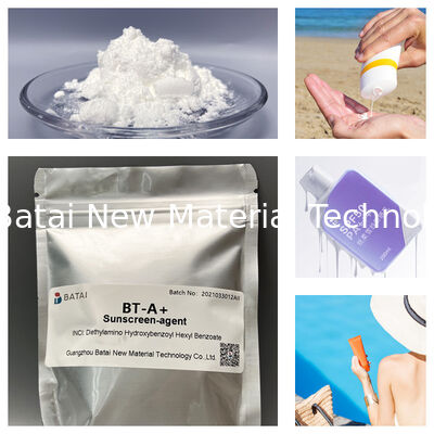 BT-A+ Chemical Sunscreen Agent UVA Protection ความคงตัวต่อแสงสูงในแป้งฝุ่น