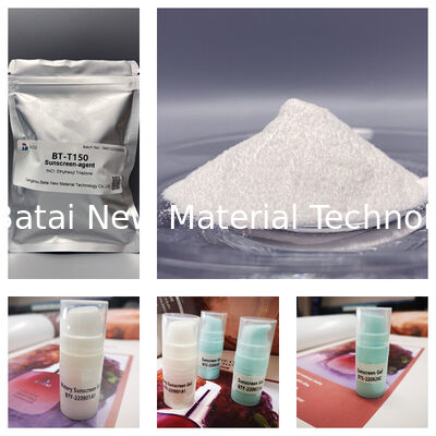 EHT UVB Sunscreen Agent Ethylhexyl Triazone บำรุงผิวหน้าด้วย SPF