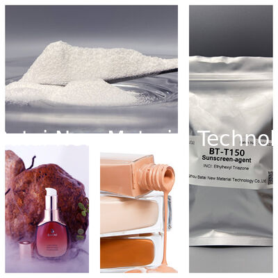 BT-T150 ครีมกันแดด UVB ตัวแทนรังสีอัลตราไวโอเลตดูดซับ Ethylhexyl Triazone UV Protection ด้วย SPF 50 PA +++