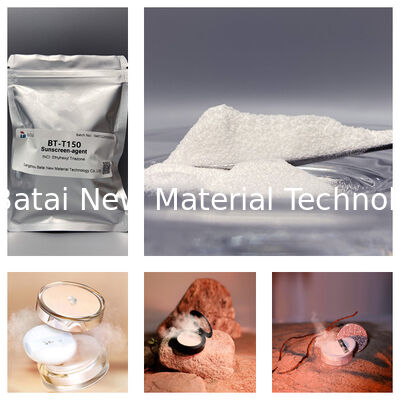 ตัวแทนครีมกันแดด Ethylhexyl Triazone ที่มีผลควบคุมความมันป้องกันแสงแดดสูงในผลิตภัณฑ์กันแดด