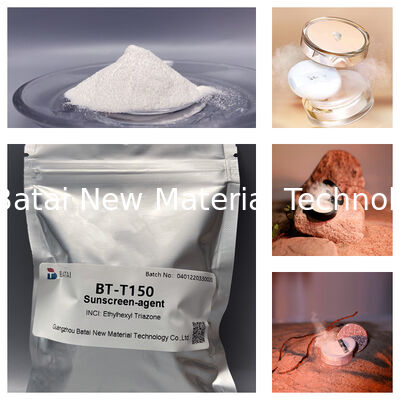ตัวแทนครีมกันแดด Ethylhexyl Triazone ที่มีผลควบคุมความมันป้องกันแสงแดดสูงในผลิตภัณฑ์กันแดด