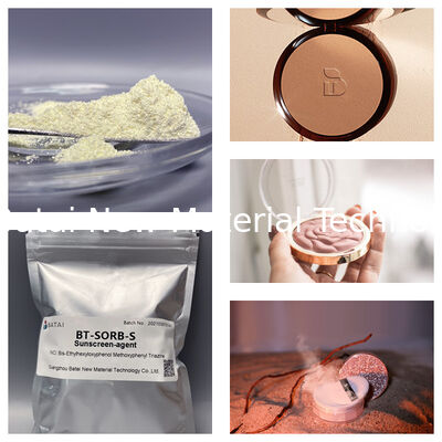 BT-SORB-S Broad Spectrum Sunscreen Agent Ingredient BEMT ปรับปรุงค่า UVA PF ด้วยปริมาณที่ต่ำ