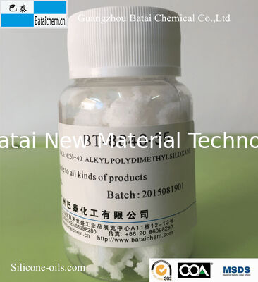 แว็กซ์เครื่องสำอาง White Waxy / ขี้ผึ้งซิลิโคนที่ละลายในน้ำมัน olid CAS เลขที่ 200074-76-6